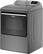 Left. Maytag - 7.4 Cu. Ft. Smart Gas Dryer with Extra Power Button - Metallic Slate.