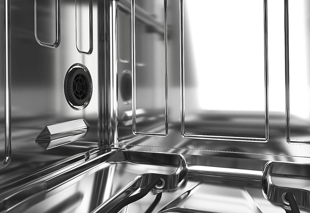 Alt View 17. KitchenAid - Front Control Built-In Dishwasher with Stainless Steel Tub, FreeFlex Third Rack, 44dBA - Black Stainless with PrintShield Finish.