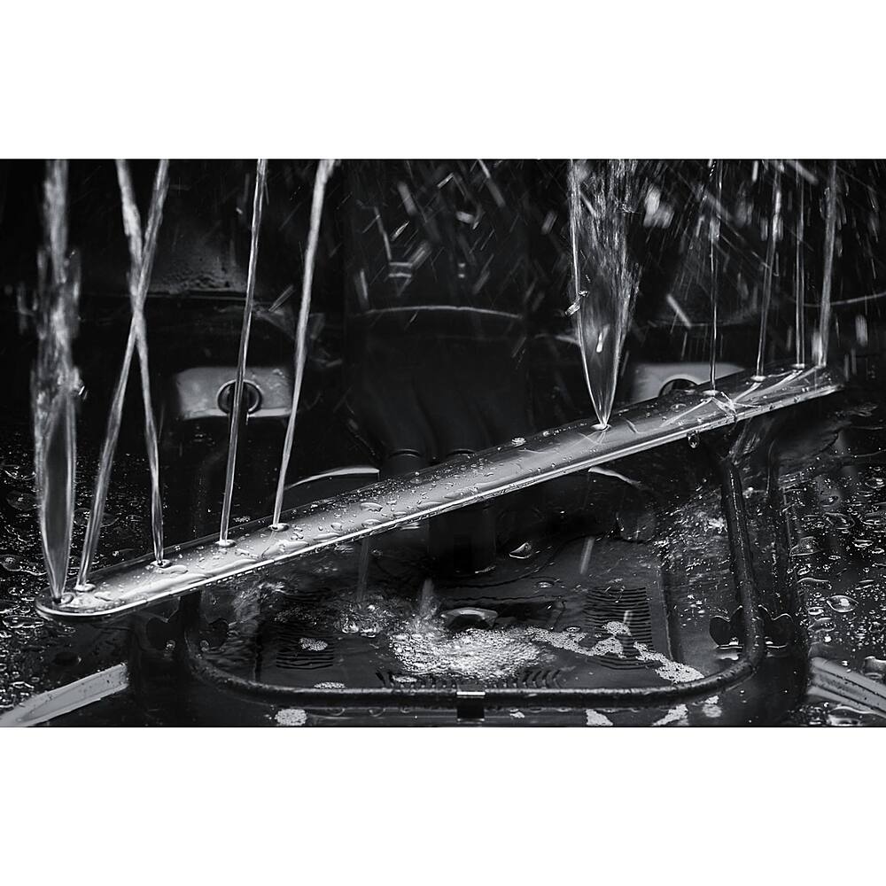 Alt View 15. KitchenAid - 24" Top Control Built-In Dishwasher with Stainless Steel Tub, FreeFlex, 3rd Rack, 44dBA - Stainless Steel.