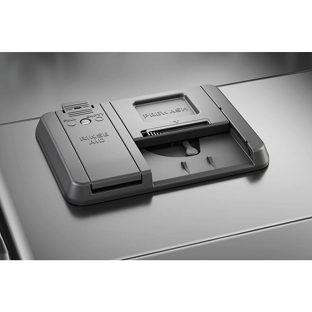 Alt View 18. KitchenAid - 24" Top Control Built-In Dishwasher with Stainless Steel Tub, FreeFlex, 3rd Rack, 44dBA - Stainless Steel.