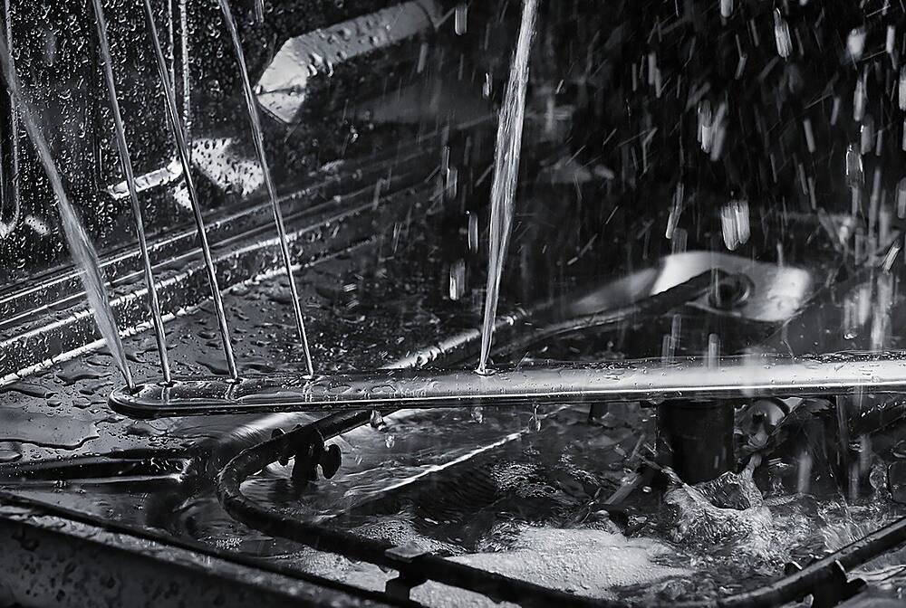 Alt View 18. KitchenAid - Top Control Built-In Dishwasher with Stainless Steel Tub, FreeFlex 3rd Rack, 44dBA - Black stainless steel.