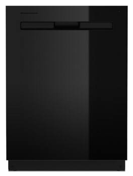 Maytag - 24" Top Control Built-In Stainless Steel Tub Dishwasher with 3rd Rack, Dual Power Filtration, 47 dBA - Black
