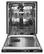 Angle. Maytag - 24" Top Control Built-In Stainless Steel Tub Dishwasher with 3rd Rack, Dual Power Filtration, 47 dBA - Stainless steel.