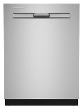 Maytag - 24" Top Control Built-In Tub Dishwasher with 3rd Rack, Dual Power Filtration, 47 dBA - Stainless Steel