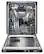 Left. Maytag - 24" Top Control Built-In Stainless Steel Tub Dishwasher with 3rd Rack, Dual Power Filtration, 47 dBA - Stainless steel.