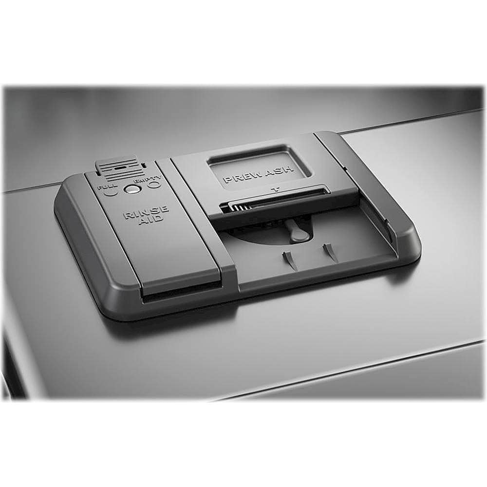 Alt View 16. KitchenAid - 24" Top Control Built-In Dishwasher with Stainless Steel Tub, FreeFlex and LED Interior Lighting, 3rd Rack, 44dBA - Stainless Steel.