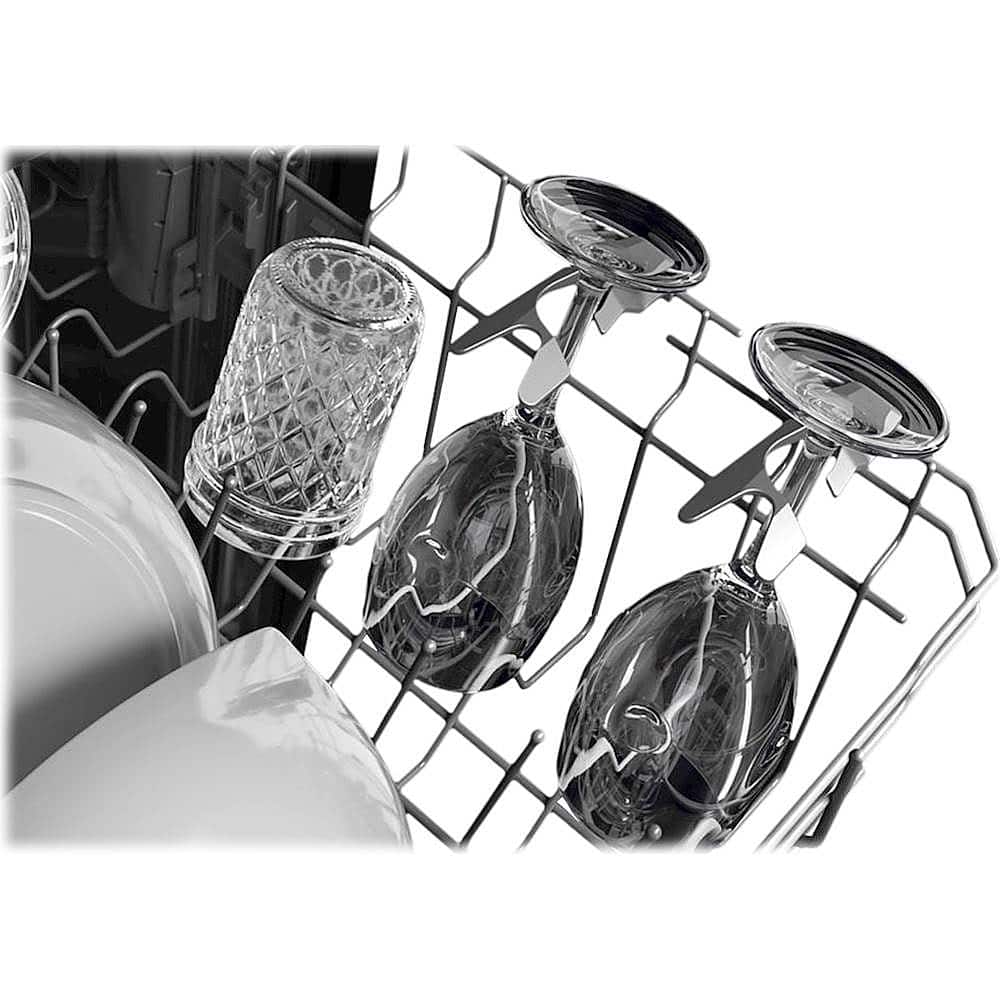 Alt View 16. KitchenAid - 24" Top Control Built-in Stainless Steel Tub Dishwasher with FreeFlex Third Rack and 44dBA - Stainless Steel.