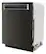 Alt View 2. KitchenAid - Top Control Built-In Dishwasher with Stainless Steel Tub, FreeFlex Third Rack, LED Interior Lighting, 44dBA - Black Stainless.
