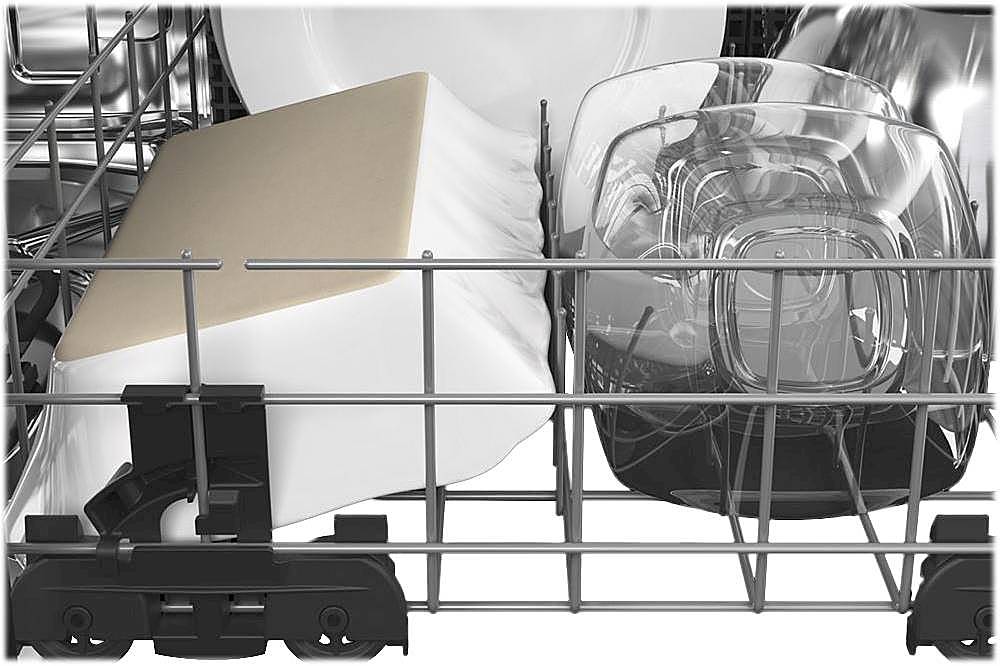 Alt View 17. KitchenAid - Top Control Built-In Dishwasher with Stainless Steel Tub, FreeFlex 3rd Rack, 44dBA - Black Stainless.