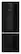 Front. Whirlpool - 12.7 Cu. Ft. Bottom-Freezer Counter-Depth Refrigerator - Black.