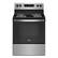 Front. Whirlpool - 4.8 Cu. Ft. Freestanding Electric Range with Keep Warm Setting - Stainless steel.