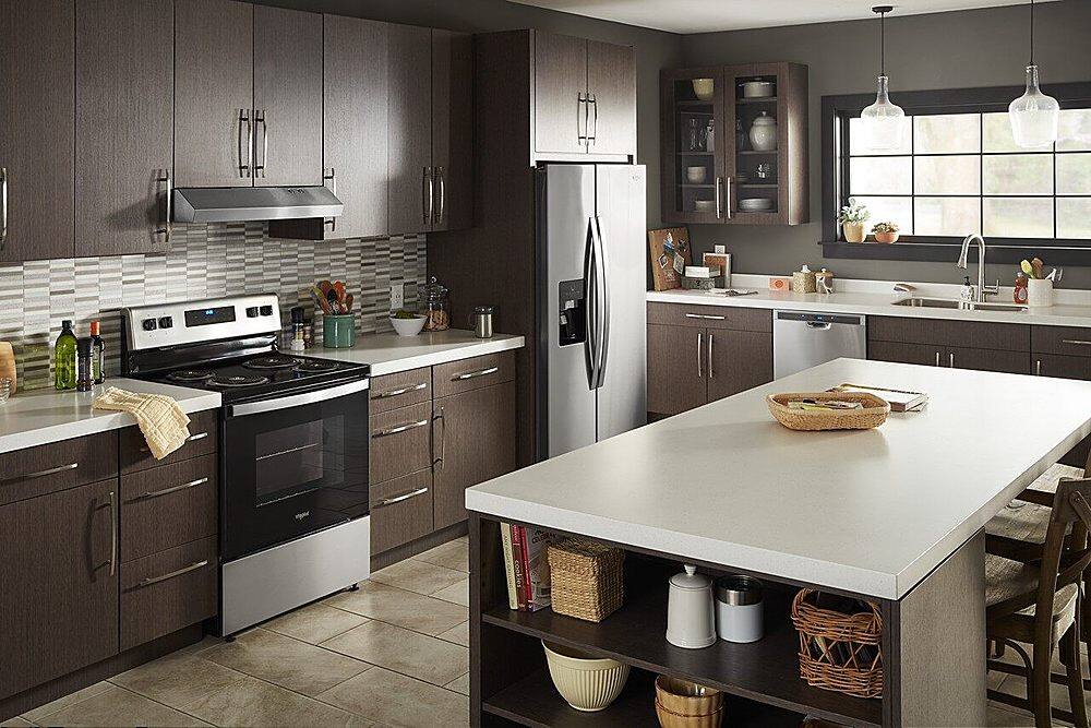 Alt View 21. Whirlpool - 4.8 Cu. Ft. Freestanding Electric Range with Keep Warm Setting - Stainless steel.
