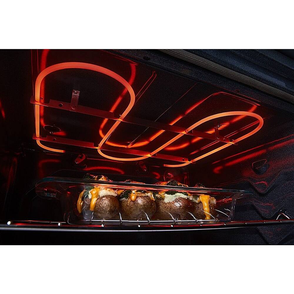 Alt View 14. Whirlpool - 4.8 Cu. Ft. Freestanding Electric Range with Keep Warm Setting - White.