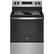 Front. Whirlpool - 4.8 Cu. Ft. Freestanding Electric Range with Self-Cleaning and Keep Warm Setting - Stainless steel.
