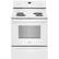 Front. Whirlpool - 4.3 Cu. Ft. Freestanding Electric Range with Self-Cleaning and Keep Warm Setting - White.