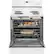 Alt View 13. Whirlpool - 4.3 Cu. Ft. Freestanding Electric Range with Self-Cleaning and Keep Warm Setting - White.