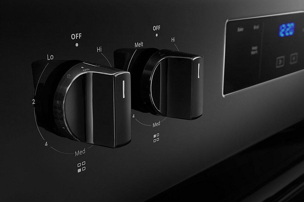 Alt View 19. Whirlpool - 5.3 Cu. Ft. Freestanding Electric Range with Keep Warm Setting - Black.