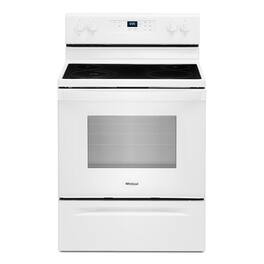 Whirlpool - 5.3 Cu. Ft. Freestanding Electric Range with Keep Warm Setting - White