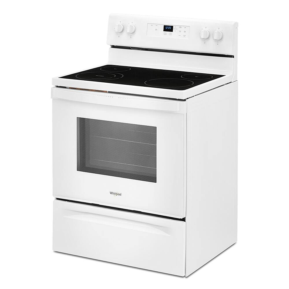 Alt View 11. Whirlpool - 5.3 Cu. Ft. Freestanding Electric Range with Keep Warm Setting - White.