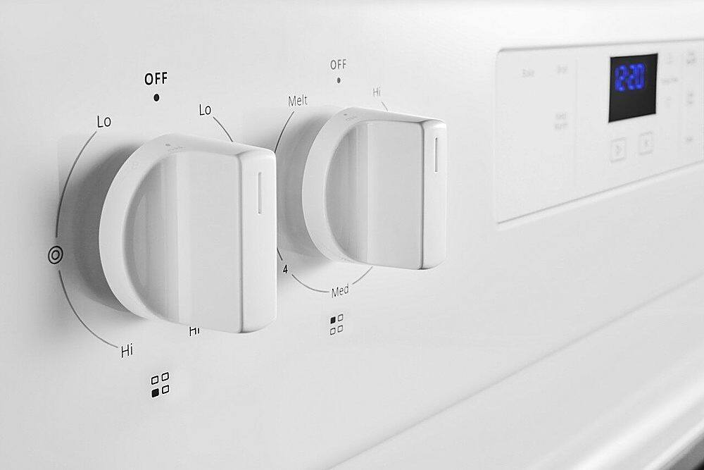 Alt View 19. Whirlpool - 5.3 Cu. Ft. Freestanding Electric Range with Keep Warm Setting - White.