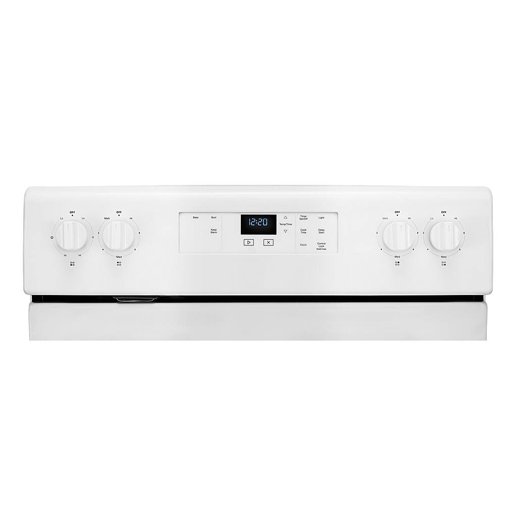 Alt View 1. Whirlpool - 5.3 Cu. Ft. Freestanding Electric Range with Keep Warm Setting - White.