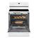 Left. Whirlpool - 5.3 Cu. Ft. Freestanding Electric Range with Keep Warm Setting - White.