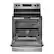 Angle. Whirlpool - 5.3 Cu. Ft. Freestanding Electric Range with Keep Warm Setting - Stainless steel.