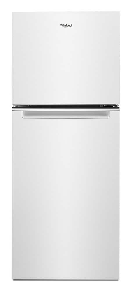 Whirlpool - 11.6 Cu. Ft. Top-Freezer Counter-Depth Refrigerator with Infinity Slide Shelf - White - Front_Zoom