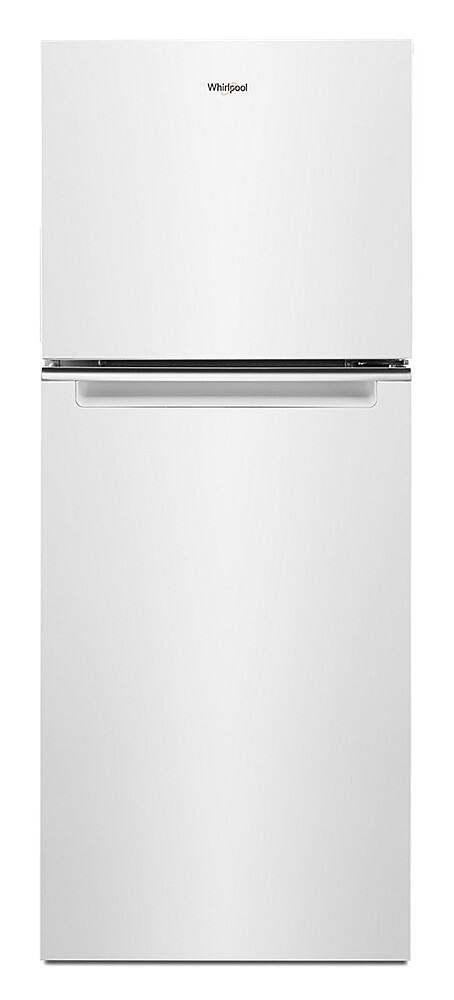 Whirlpool - 11.6 Cu. Ft. Top-Freezer Counter-Depth Refrigerator with Infinity Slide Shelf - White