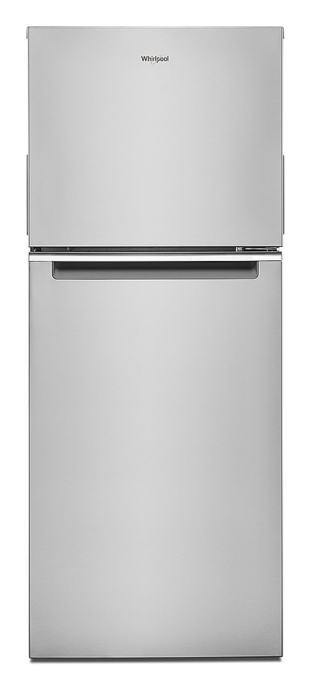 Whirlpool - 11.6 Cu. Ft. Top-Freezer Counter-Depth Refrigerator with Infinity Slide Shelf - Stainless Steel