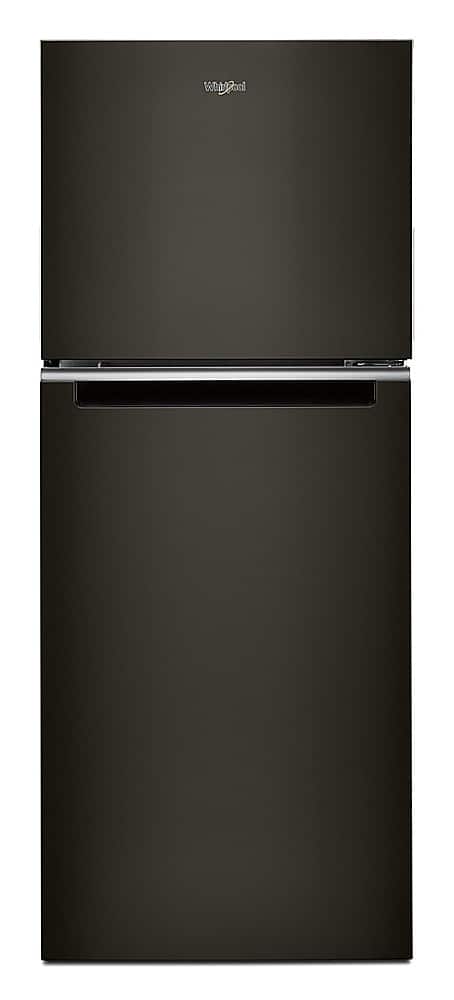 Whirlpool - 11.6 Cu. Ft. Top-Freezer Counter-Depth Refrigerator with Infinity Slide Shelf - Black Stainless Steel - Front_Zoom