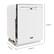 Alt View 1. Maytag - 24" Front Control Built-In Dishwasher with Stainless Steel Tub, Dual Power Filtration, 50 dBA - White.