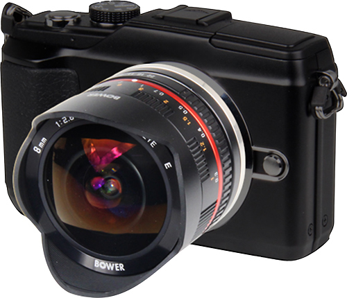 zegevierend sap lavendel Best Buy: Bower 8mm f/2.8 Ultra-Wide Fish-Eye Lens for Most Fujifilm X Digital  Cameras Black SLY288FXB