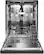 Alt View 2. KitchenAid - 24" Front Control Built-In Dishwasher with Stainless Steel Tub, PrintShield Finish, 3rd Rack, 39 dBA - Black stainless steel.