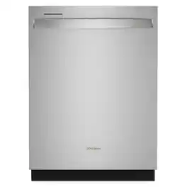 Whirlpool - 24" Top Control Built-In Tub Dishwasher with 3rd Rack, Large Capacity, 47 dBA - Stainless Steel
