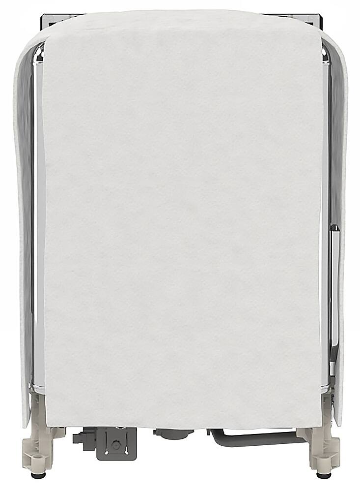 Alt View 11. Whirlpool - 24" Top Control Built-In Dishwasher with Stainless Steel Tub, Large Capacity, 3rd Rack, 47 dBA - Black.