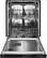 Alt View 1. Whirlpool - 24" Top Control Built-In Stainless Steel Dishwasher with 3rd Rack and 47 dBA - Black.