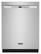 Front. Maytag - 24" Front Control Built-In Dishwasher with Stainless Steel Tub, Dual Power Filtration, 50 dBA - Stainless Steel.