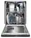 Left. Maytag - 24" Front Control Built-In Dishwasher with Stainless Steel Tub, Dual Power Filtration, 50 dBA - Stainless Steel.