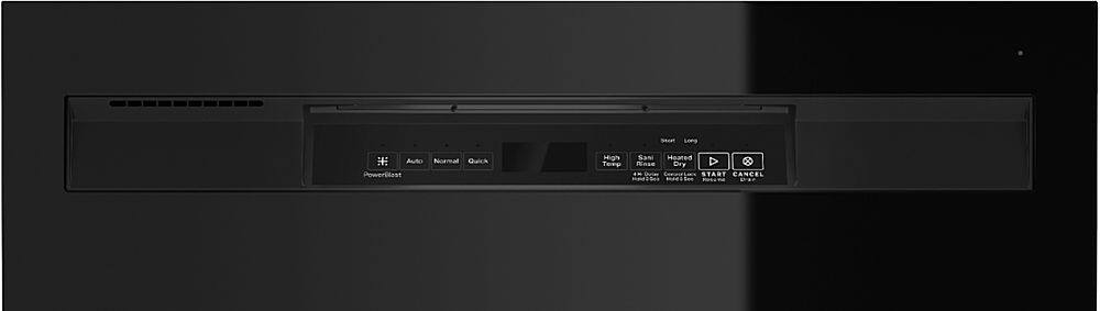 Alt View 15. Maytag - 24" Front Control Built-In Dishwasher with Stainless Steel Tub, Dual Power Filtration, 50 dBA - Black.