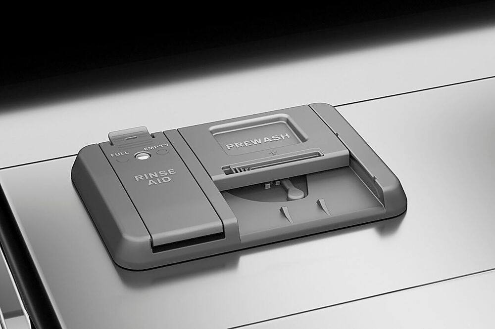 Alt View 16. Maytag - 24" Front Control Built-In Dishwasher with Stainless Steel Tub, Dual Power Filtration, 50 dBA - Black.