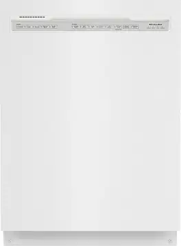 KitchenAid - 24" Front Control Built-In Stainless Steel Tub Dishwasher with 3rd Rack, 30+ Total Wash Jets, 39 dBA - White