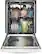 Alt View 12. Whirlpool - 24" Top Control Built-In Dishwasher with Stainless Steel Tub, Large Capacity, 3rd Rack, 47 dBA - White.