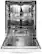 Alt View 2. Whirlpool - 24" Top Control Built-In Dishwasher with Stainless Steel Tub, Large Capacity, 3rd Rack, 47 dBA - White.