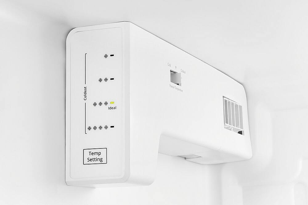 "Coldest" should be "Coldest" and "Tempertun" should be "Temperature". The corrected text would be: "Coldest Ideal Fresh Temperature Temp Setting".