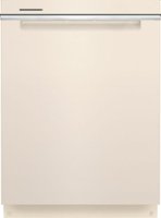 Whirlpool - 24" Top Control Built-In Dishwasher with Stainless Steel Tub, Large Capacity, 3rd Rack, 47 dBA - Biscuit - Front_Zoom