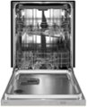 Alt View 1. Whirlpool - 24" Top Control Built-In Dishwasher with Stainless Steel Tub, Large Capacity, 3rd Rack, 47 dBA - Biscuit.