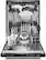 Alt View 13. KitchenAid - 24" Top Control Built-In Dishwasher with Stainless Steel Tub, ProWash Cycle, 3rd Rack, 39 dBA - Black.