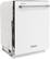 Angle. KitchenAid - 24" Top Control Built-In Dishwasher with Stainless Steel Tub, ProWash Cycle, 3rd Rack, 39 dBA - White.