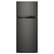 Front. Whirlpool - 17.7 Cu. Ft. Top Freezer Refrigerator - Black Stainless Steel.